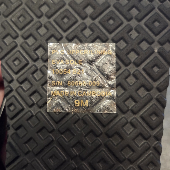 Tory Burch Leopard Print Flip Flops - Black and Brown - Picture 4 of 4